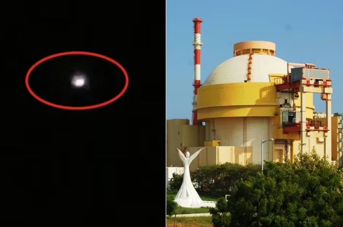 Policeman Spots Mysterious Objects Zooming Above Nuclear Plant