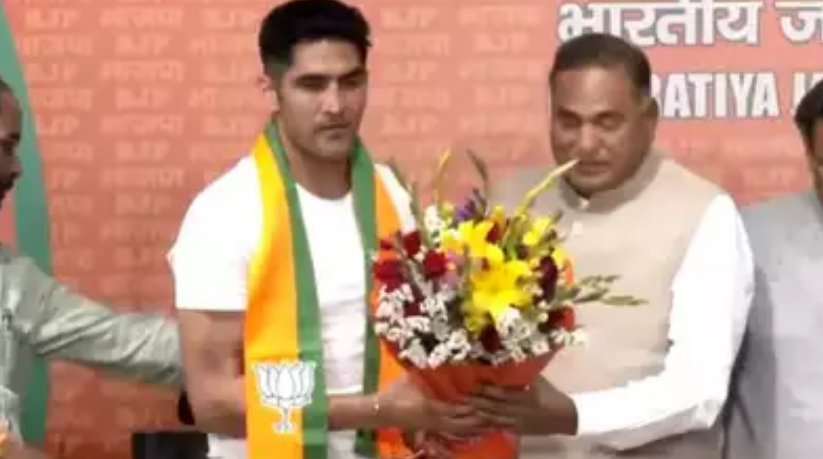Boxer Vijender Singh Joins BJP Before 2024 Lok Sabha Elections