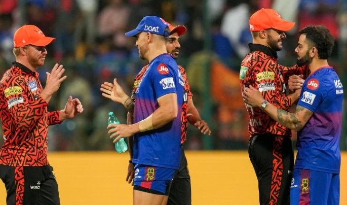 Sunrisers Hyderabad and Royal Challengers Bengaluru Rewrite Records with 549 Runs and 81 Boundaries